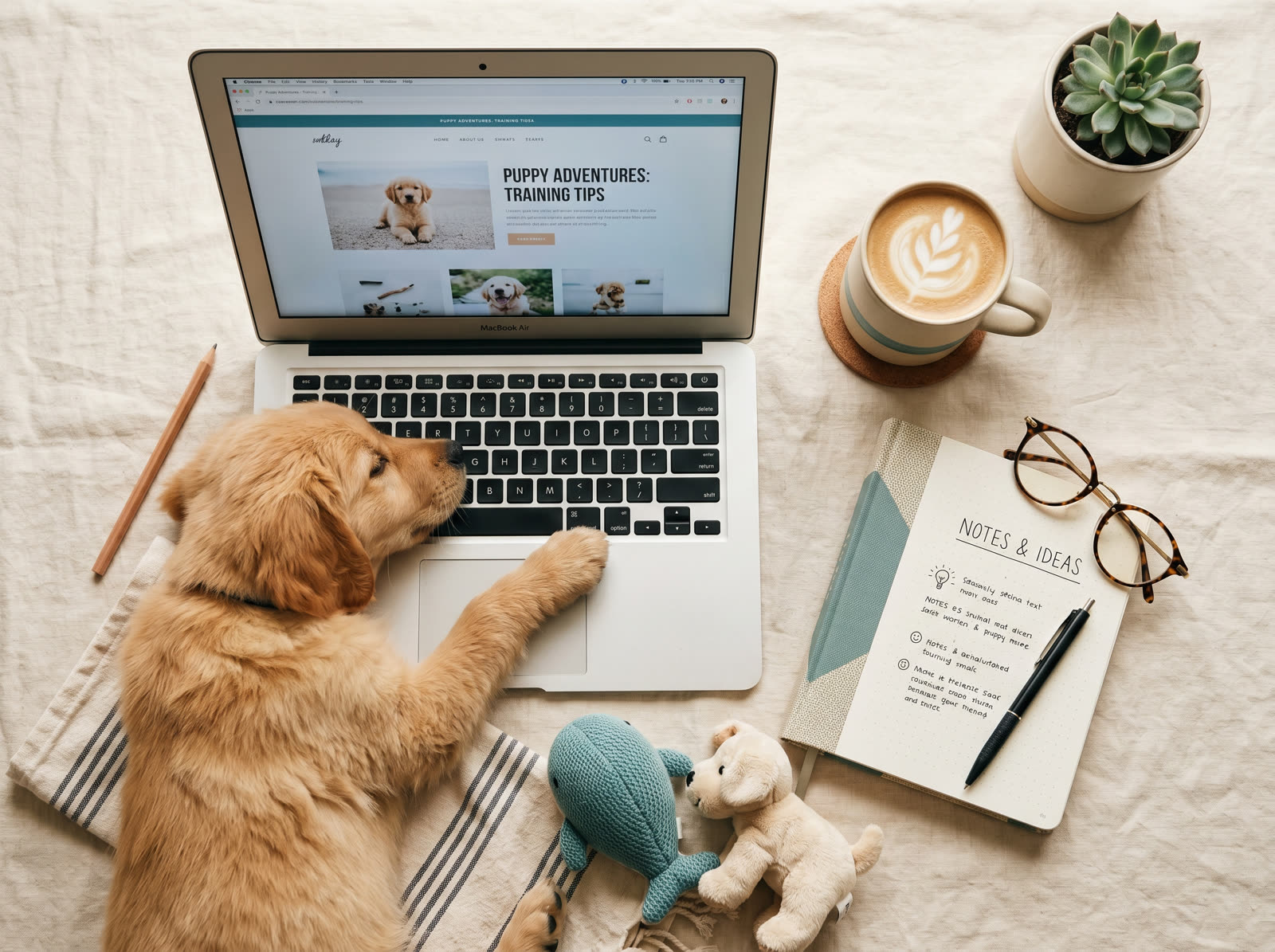 Browsing available puppy profiles on Pilesgrove Pups