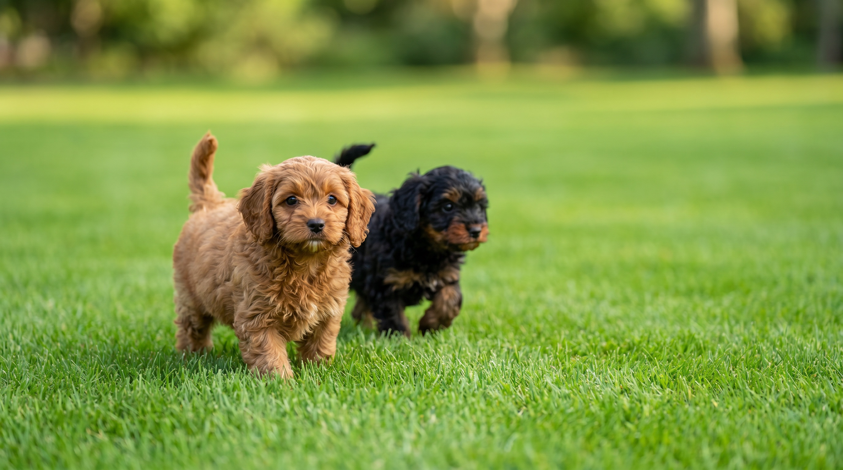 Pilesgrove Pups breeder caring for newborn puppies