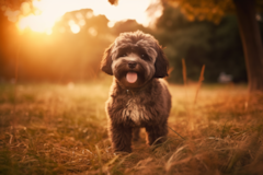 Cute Shih Poo Poodle Mix Pup