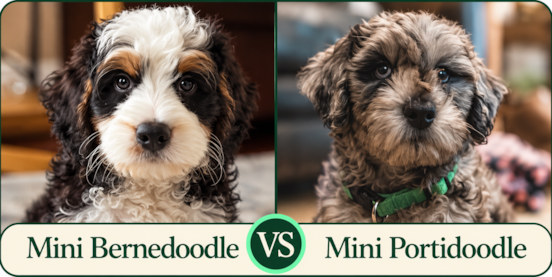 Mini Bernedoodle vs Mini Portidoodle Comparison